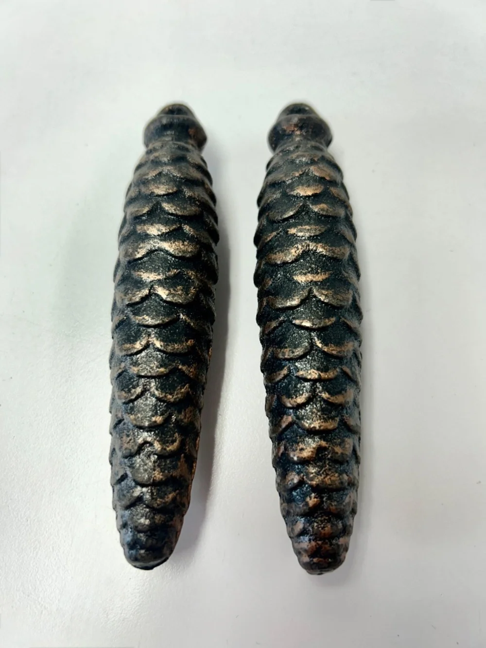 Lot of 2 Cuckoo Clock Pine Cone Weights 375 ET Heavy